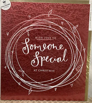 Christmas Card ‘With Love To Someone Special’ Christmas Card (18x16cm) • £3.50