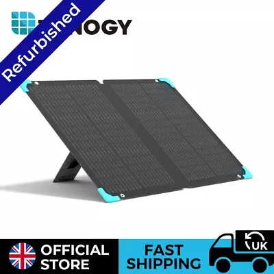 Renogy 80W Solar Panel Portable Foldable Suitcase For Power Station W/ Kickstand • £69.99