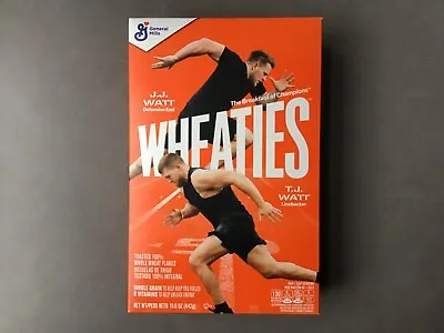 $9.85 • Buy Jj Watt, Tj Watt Collectible Wheaties Cereal Boxes. Brand New. Sealed.