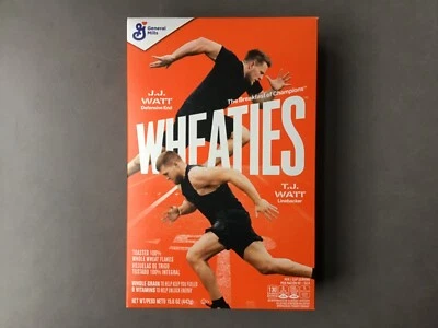 $9.85 • Buy Jj Watt, Tj Watt Collectible Wheaties Cereal Boxes. Brand New. Sealed.