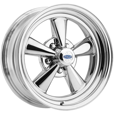 $277.99 • Buy Cragar 61C S/S 15x10 5x4.75  -32mm Chrome Wheel Rim 15  Inch
