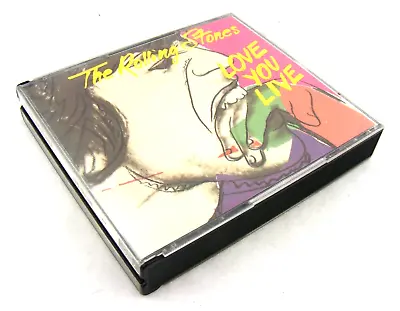 The Rolling Stones Love You Live CD Compact Disc 1977 Promotone Records Fat Box • $29.99