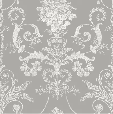 Laura Ashley Josette Steel Wallpaper W096621 Sealed Roll • £24.99