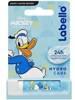 Labello Disney Donald Duck Hidro Care Balm Lips Make-Up Balsamo 4148 • £12.02