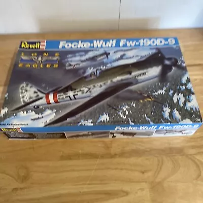 Revell Focke-Wulf Fw-190D-9 Lone Eagles Airplane 1/32 Scale Model Kit 4556  • $45