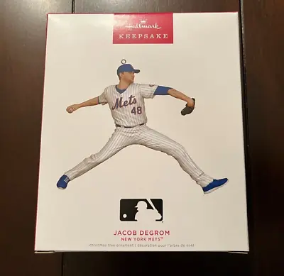 Hallmark Ornament 2022 MLB New York Mets Jacob DeGrom Baseball - NEW In Box! • $3.49