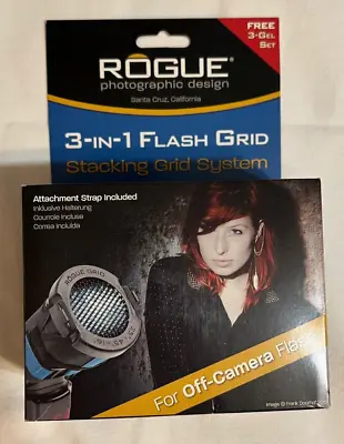 NEW Rogue Photographic Design 3-in-1 Flash Grid Gel Stacking System Honeycomb • $9.99