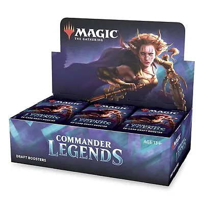 Magic: The Gathering Commander Legends Draft Booster Pack Factory Sealed! • $8.25