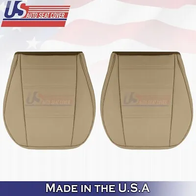 1999-2004 FOR Ford Mustang V6 Front DRIVER & PASSENGER Bottoms Leather Cover TAN • $227.04