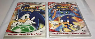 Sonic X: Pure Chaos & Chaos Emerald Chaos (DVD) Lot Of 2 Brand NEW Sealed • $17