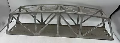 Vintage Marx O Gauge Train Railroad Track Steel Long 24  Trestle Bridge • $29.99