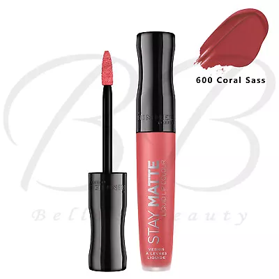 £4.65 • Buy RIMMEL Stay Matte Liquid Lip Velvet Matte Lipstick, Full Cover *CHOOSE SHADE*