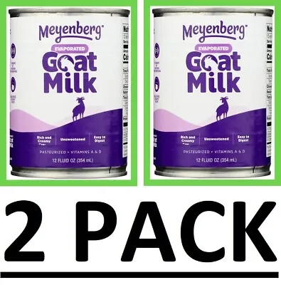 Meyenberg Evaporated Goat Milk- 12 Fl Oz. (2 Pack) • $25.90