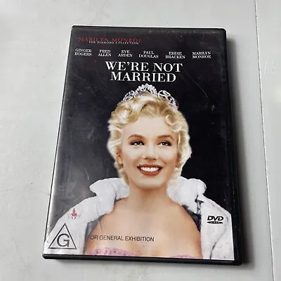 We're Not Married Dvd Marilyn Monroe Movie Region 4 Pal Vgc Free Postage • $7.20