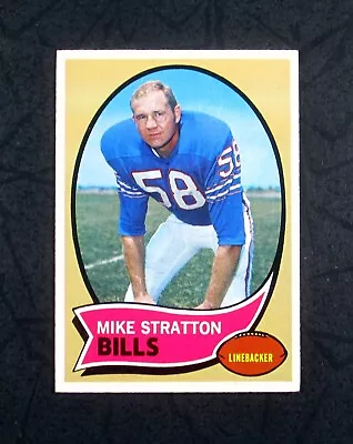 1970 TOPPS SET BREAK #252 Mike Stratton Buffalo Bills NO SURFACE FLAWS CENTERED • $1.99