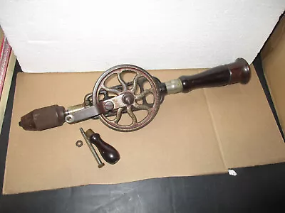 Vintage Millers Falls No 2 Drill For Parts Or Repair Rosewood • $48