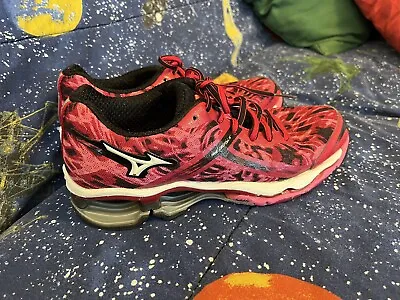 Mizuno Womens Wave Creation 15 Running Shoes Size 7.5 Pink  Sneaker Athletic • $26