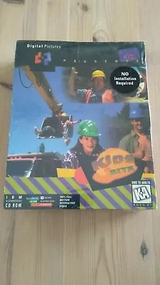 Kids On Site - Interactive Game Digital Pictures - 1994 Pc Cd Big Box New Sealed • £7.99