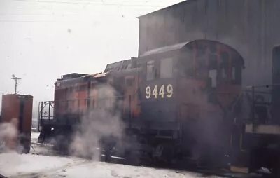 $6.99 • Buy NEW HAVEN? Railroad Train Locomotive 9449 Original 1971 Photo Slide