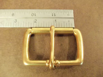 2  Solid Brass End Bar Roller Buckle (Pack Of 2) • $13