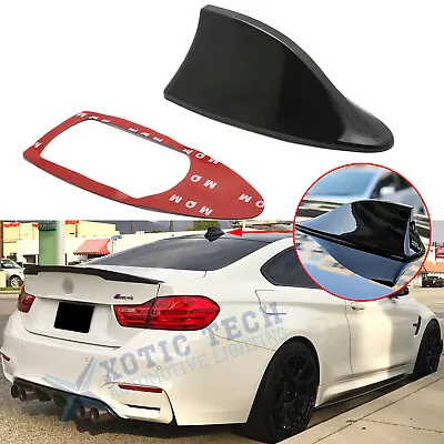 Black Shark Fin Roof Antenna Radio FM/AM Aerial For BMW F30 F31 F32 E90 E91 G30 • $12.96