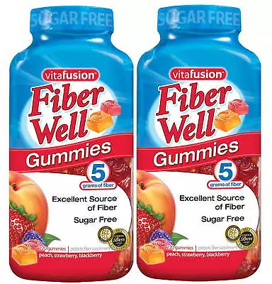 2 PACK | Vitafusion Fiber Gummies 220 Count Sugar Free • $58.99