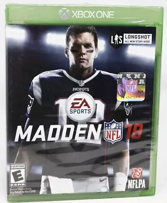 Madden NFL 18 (Microsoft Xbox One 2017) - New Sealed - See Desc. • $9.95