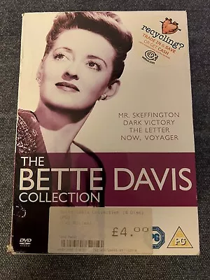 Bette Davis Collection Mr. Skeffington / Dark Victory Now Voyager UK Import DVD • $35.95