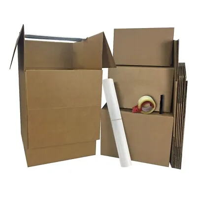 UBMOVE 1 Room Wardrobe Moving Kit 9 Packing Boxes And Moving Supplies • $61.20