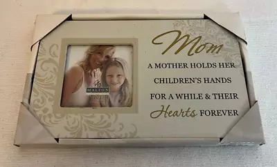 Malden MOM Children's Hearts Forever Picture Frame Holds 3x3 Photo New • $9.95