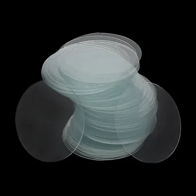 100 Pieces Round Coverslip Laboratory Microscope Glass Cover Slides • $6.17