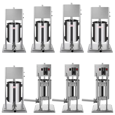 $176.99 • Buy VEVOR 3/5/7/10/12/15L Sausage Stuffer Meat Filler Machine Salami Maker Vertical