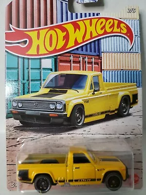 2021 Hot Wheels Pickup Truck Series 4/5 YELLOW MAZDA REPU PICKUP • $5.99