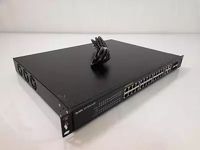 ZyXEL GS1920-24HP 24 Port PoE+ Managed Switch With Rack Mount Ears  • £74.99