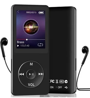 Lossless MP3 Player Aigolink Portable Music Player Built In 8GB Storage MP3 • £19.99