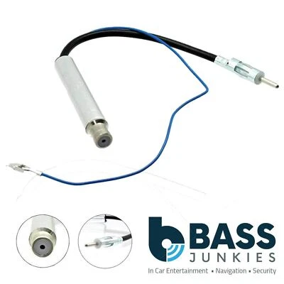 £8.95 • Buy Autoleads Amplified Booster Car Aerial Antenna Female-Male To Fit VW Vento 92-97