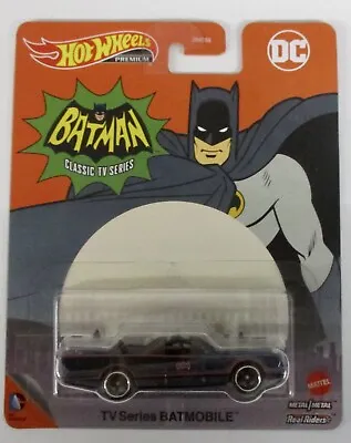 Batman TV Series Batmobile 2022 Hot Wheels Best Of Retro Entertainment Case G • $7.99