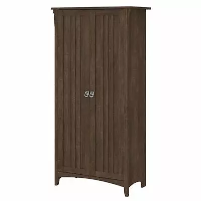 Pemberly Row Kitchen Pantry Cabinet With Doors In Ash Brown - Engineered Wood • $301.48