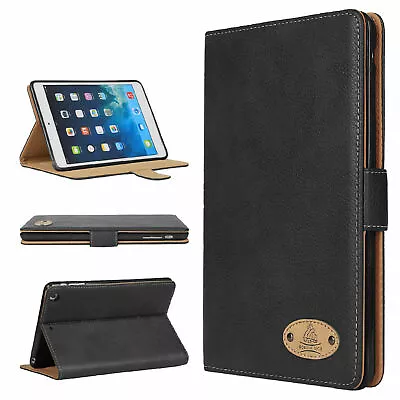 Premium Leather Wallet Stand Case For IPad 12.9 /iPad Pro 11 / Air 2017/18 Mini6 • £24.45