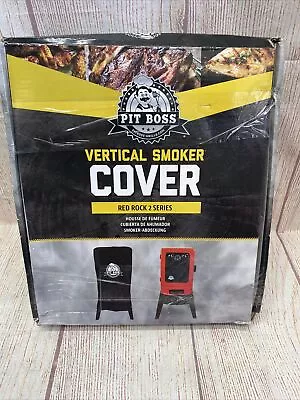 Pit Boss Red Rock 2 Series  Vertical Smoker Cover Black • $39.99