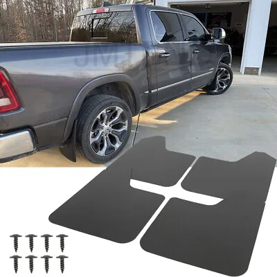 4PCS Splash Guards Mud Flaps Mudguards Front & Rear For Ram 1500 2500 3500 4500 • $29.29