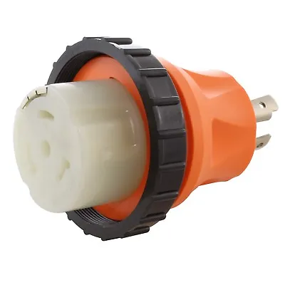 30A 125/250V NEMA L14-30 Male Plug To 50A 125/250V NEMA SS2-50 Female Connector • $56.99