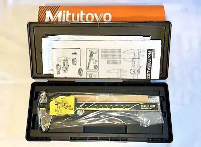 New! Mitutoyo Digimatic Calipers 500-196-30 CD 6 /150mm Range W/Papers Genuine! • $69.99