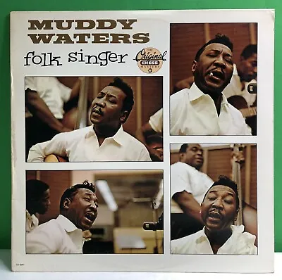 MUDDY WATERS Folk Singer CHESS Vinyl Record LP Delta Blues McKinley Morganfield • $45
