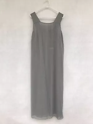 ☘️ Womens Nitya 100% Viscose Sleeveless Long Maxi Dress Sheath Size 16 44 • $45