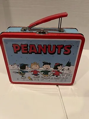 Vintage Peanuts 1999 Lunchbox Snoopy Charlie Brown Woodstock  • $6.99