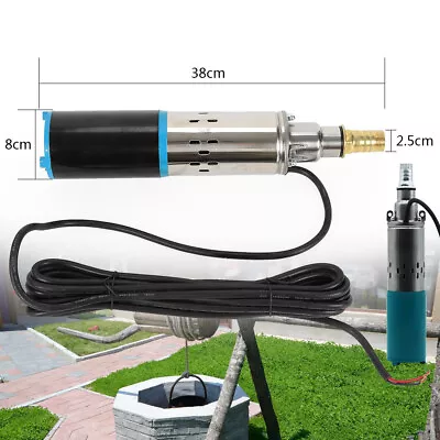 Solar Water Pump Submersible Deep Well Pump Garden Farm Irrigation 24V DC • $50.35