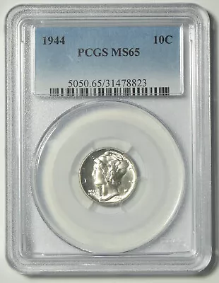 1944 Mercury Dime PCGS MS-65 #78823 • $34.95