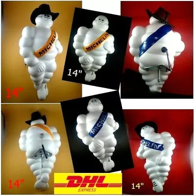 14  Michelin Man Doll Figure Bibendum Collectible Advertise Tire Truck Decorate • $154.80