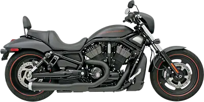 Bassani Black 4  Road Rage 2-1 Exhaust 07-17 Harley Davidson V-rod VRSCDX VRSCD • $868.95